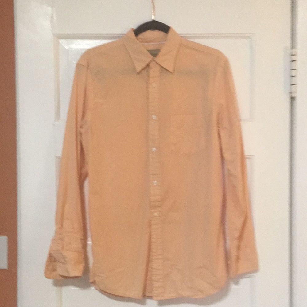 Sonoma shirt 100 % cotton. Pale orange. Men’s S.